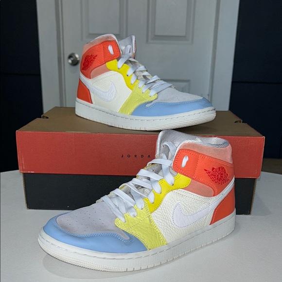 Jordan 1 Mid “To My First Coach” Women’s Size 10.5 - Picture 1 of 9